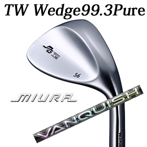 三浦技研 TW ウェッジ 純鉄  VANQUISH IRON 三菱ケミカル TW Wedge 99.3 Pure　【2024年11月22日発売】の画像