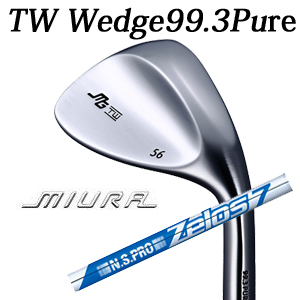 三浦技研 TW ウェッジ 純鉄  N.S.PRO ZELOS 7 ゼロスセブン 日本シャフト TW Wedge 99.3 Pure　【2024年11月22日発売】の画像