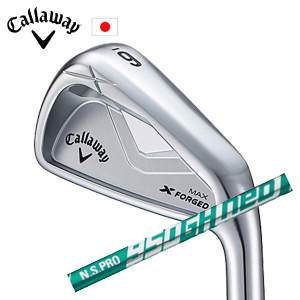 キャロウェイ X FORGED MAX 単品アイアン NSPRO 950GH neo ネオ 日本仕様 特注カスタム■今ついているお値段より10％OFF■クーポンコード→10OFF■の画像