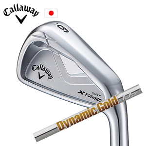キャロウェイ X FORGED MAX 単品アイアン ダイナミックゴールド95.105.120 日本仕様 特注カスタム■今ついているお値段より10％OFF■クーポンコード→10OFF■の画像