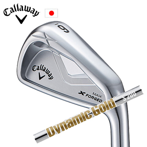 キャロウェイ X FORGED MAX 単品アイアン ダイナミックゴールド HT トゥルーテンパー社製 日本仕様 特注カスタム■今ついているお値段より10％OFF■クーポンコード→10OFF■の画像