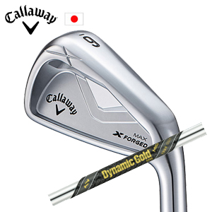 キャロウェイ X FORGED MAX 単品アイアン ダイナミックゴールドMID TOUR ISSUE 日本仕様 特注カスタム■今ついているお値段より10％OFF■クーポンコード→10OFF■の画像