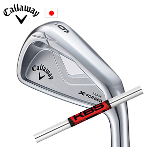 キャロウェイ X FORGED MAX 単品アイアン KBS TOUR KBSツアー FST社製 日本仕様 特注カスタム■今ついているお値段より10％OFF■クーポンコード→10OFF■の画像