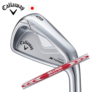 キャロウェイ X FORGED MAX 単品アイアン NSPRO MODUS3 105 モーダス スリー105 日本仕様 特注カスタム■今ついているお値段より10％OFF■クーポンコード→10OFF■の画像
