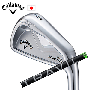 キャロウェイ X FORGED MAX 単品アイアン TRAVIL IRON トラヴィルアイアン フジクラ社製 日本仕様 特注カスタム■今ついているお値段より10％OFF■クーポンコード→10OFF■の画像