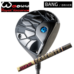 WAOWW(ワオ) BANG ドライバー Tour AD CQ ツアーAD CQ グラファイトデザイン社製 日本仕様正規品 特注カスタムの画像