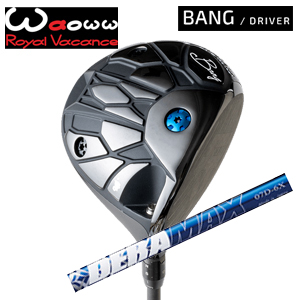 WAOWW(ワオ) BANG ドライバー DERAMAX 07プレミアムシリーズ 青デラ オリムピック 日本仕様正規品 特注カスタムの画像