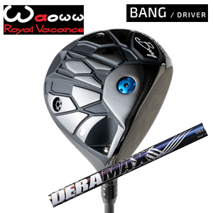 WAOWW(ワオ) BANG ドライバー DERAMAX 08プレミアムシリーズ 虹デラ オリムピック 日本仕様正規品 特注カスタムの画像