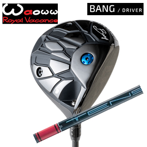 WAOWW(ワオ) BANG ドライバー TENSEI Pro Red 1Kシリーズ 三菱ケミカル社製 日本仕様正規品 特注カスタムの画像