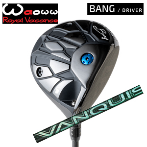 WAOWW(ワオ) BANG ドライバー VANQUISH VV（ヴィヴィ） 三菱ケミカル社製 日本仕様正規品 特注カスタムの画像