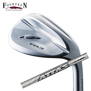 フォーティーン 2026 FR-3 ウェッジ パールサテン仕上げ ATTAS IRON 115 アッタスアイアン UST Mamiya社製 FOURTEEN 特注カスタムの画像