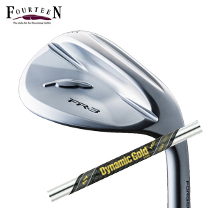 フォーティーン 2026 FR-3 ウェッジ パールサテン仕上げ ダイナミックゴールドMID TOUR ISSUE(ミッドツアーイシュー) トゥルーテンパー社製 FOURTEEN 特注カスタムの画像