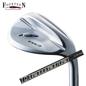 フォーティーン 2026 FR-3 ウェッジ パールサテン仕上げ Diamana Thump Wedge ディアマナサンプウェッジ 三菱ケミカル社製 FOURTEEN 特注カスタムの画像
