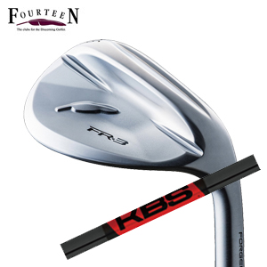 フォーティーン 2026 FR-3 ウェッジ パールサテン仕上げ KBS TOUR KBSツアー(ブラック仕上げ) FST社製 FOURTEEN 特注カスタムの画像