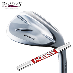 フォーティーン 2026 FR-3 ウェッジ パールサテン仕上げ KBS TOUR LITE KBSツアーライト(クロム仕上げ) FST社製 FOURTEEN 特注カスタムの画像