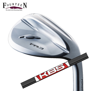 フォーティーン 2026 FR-3 ウェッジ パールサテン仕上げ KBS TOUR LITE KBSツアーライト(ブラック仕上げ) FST社製 FOURTEEN 特注カスタムの画像