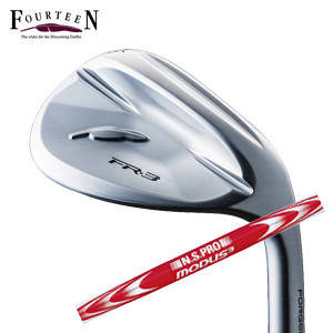 フォーティーン 2026 FR-3 ウェッジ パールサテン仕上げ N.S.PRO MODUS3 SYSTEM3 TOUR125 モーダススリー システム3 ツアー125 FOURTEEN 特注カスタムの画像