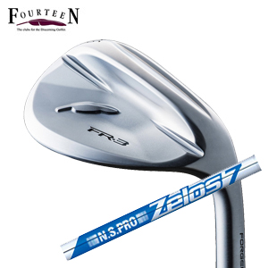 フォーティーン 2026 FR-3 ウェッジ パールサテン仕上げ N.S.PRO ZELOS 7 ゼロスセブン 日本シャフト社製 FOURTEEN 特注カスタムの画像