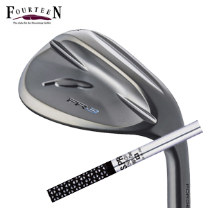 フォーティーン 2026 FR-3 ウェッジ ダイヤモンドブラックサテン仕上げ N.S.PRO 750GH 日本シャフト社製 FOURTEEN 特注カスタムの画像