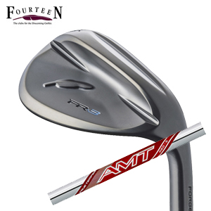 フォーティーン 2026 FR-3 ウェッジ ダイヤモンドブラックサテン仕上げ NEW AMT RED トゥルーテンパー社製 FOURTEEN 特注カスタムの画像
