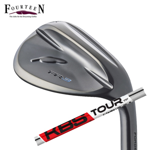 フォーティーン 2026 FR-3 ウェッジ ダイヤモンドブラックサテン仕上げ KBS C-TAPER LITE シーテーパーライト FST社製 FOURTEEN 特注カスタムの画像