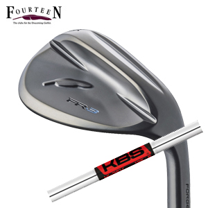 フォーティーン 2026 FR-3 ウェッジ ダイヤモンドブラックサテン仕上げ KBS HI-REV 2.0 WEDGE FST社製 FOURTEEN 特注カスタムの画像