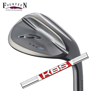 フォーティーン 2026 FR-3 ウェッジ ダイヤモンドブラックサテン仕上げ KBS TOUR LITE KBSツアーライト(クロム仕上げ) FST社製 FOURTEEN 特注カスタムの画像