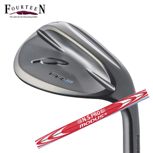 フォーティーン 2026 FR-3 ウェッジ ダイヤモンドブラックサテン仕上げ N.S.PRO MODUS3 WEDGE NSプロモーダス3 ウェッジ 日本シャフト社製 FOURTEEN 特注カスタムの画像