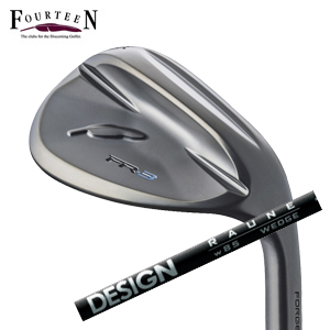 フォーティーン 2026 FR-3 ウェッジ ダイヤモンドブラックサテン仕上げ RAUNE WEDGE ラウネウェッジ グラファイトデザイン社製 FOURTEEN 特注カスタムの画像