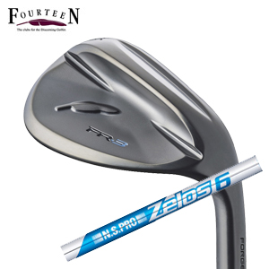 フォーティーン 2026 FR-3 ウェッジ ダイヤモンドブラックサテン仕上げ N.S.PRO ZELOS6 ゼロスシックス 日本シャフト社製 FOURTEEN 特注カスタムの画像