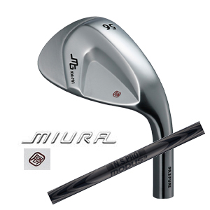 三浦技研 KM-701(純鉄)  N.S.PRO MODUS3 WEDGE(ラグジュアリーブラック仕上げ)(日本シャフト社製) の画像