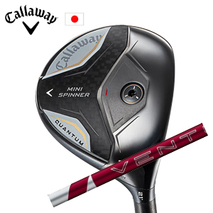 キャロウェイ QUANTUM MINI SPINNERフェアウェイウッド 24 VENTUS RED 24ベンタスレッド フジクラ Callaway 日本仕様 特注カスタム 2026年4月発売の画像