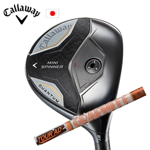 キャロウェイ QUANTUM MINI SPINNERフェアウェイウッド Tour AD DI ツアーAD DI グラファイトデザイン Callaway 日本仕様 特注カスタム 2026年4月発売の画像
