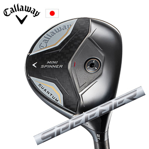 キャロウェイ QUANTUM MINI SPINNERフェアウェイウッド Speeder NX WHITE スピーダーエヌエックスホワイト Callaway 日本仕様 特注カスタム 2026年4月発売の画像
