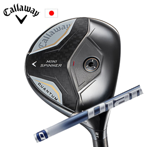 キャロウェイ QUANTUM MINI SPINNERフェアウェイウッド Diamana TB ディアマナ TB 三菱ケミカル Callaway 日本仕様 特注カスタム 2026年4月発売の画像