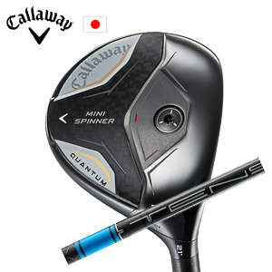 キャロウェイ QUANTUM MINI SPINNERフェアウェイウッド TENSEI Pro Blue 1Kシリーズ 三菱ケミカル Callaway 日本仕様 特注カスタム 2026年4月発売の画像