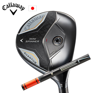 キャロウェイ QUANTUM MINI SPINNERフェアウェイウッド TENSEI 1K Pro Orange RIP+ 三菱ケミカル Callaway 日本仕様 特注カスタム 2026年4月発売の画像