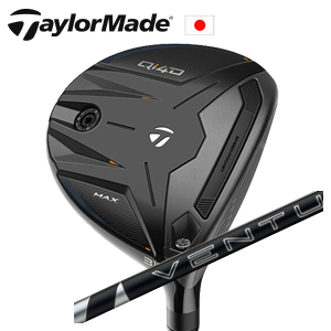 テーラーメイド Qi4D MAX フェアウェイウッド 24 VENTUS BLACK 24ベンタスブラック フジクラ社製 TaylorMade 日本仕様正規品保証書発行 特注カスタムの画像