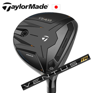 テーラーメイド Qi4D MAX フェアウェイウッド VENTUS TR Black フジクラ社製 TaylorMade 日本仕様正規品保証書発行 特注カスタムの画像