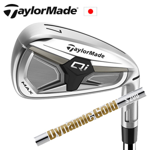 テーラーメイド Qi MAX アイアン 2026年モデル ダイナミックゴールド HT トゥルーテンパー社製 TaylorMade キュー アイ マックス 日本仕様正規品 特注カスタムの画像
