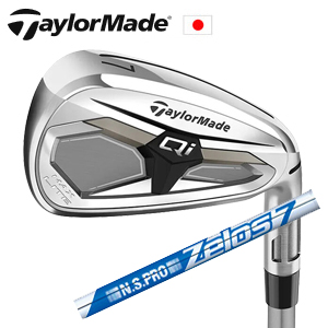 テーラーメイド Qi MAX LITE アイアン 2026年モデ N.S.PRO ZELOS 7 ゼロスセブン TaylorMade キュー アイ マックス ライト 日本仕様正規品 特注カスタムの画像