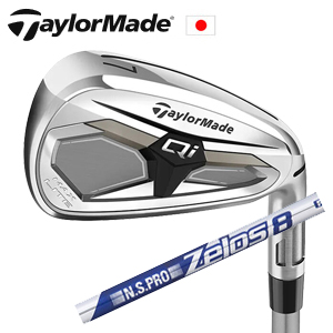 テーラーメイド Qi MAX LITE アイアン 2026年モデ N.S.PRO ZELOS 8 NSプロ ゼロスエイト TaylorMade キュー アイマックスライト 日本仕様正規品 特注カスタムの画像