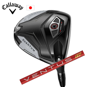 キャロウェイ QUANTUM MAXドライバー VENTUS TR Red フジクラ社製 Callaway 日本仕様 保証書発行 特注カスタム 2026年2月6日発売の画像