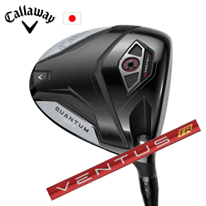 キャロウェイ QUANTUM MAX Dドライバー VENTUS TR Red フジクラ社製 Callaway 日本仕様 保証書発行 特注カスタム 2026年2月6日発売の画像