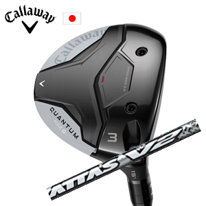 キャロウェイ QUANTUM MAX Dフェアウェイウッド ATTAS V2 ジ・アッタス V2 USTマミヤ Callaway 日本仕様 特注カスタム 2026年2月発売の画像