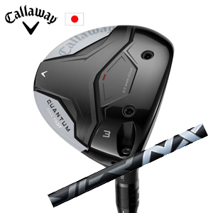 キャロウェイ QUANTUM MAX FASTフェアウェイウッド SPEEDER NX BLACK スピーダーエヌエックスブラック Callaway 日本仕様 特注カスタム 2026年2月発売の画像