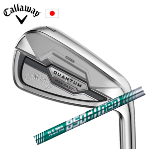 キャロウェイ QUANTUM MAX FAST アイアン #7〜PW,AW 5本組 N.S.PRO 850GH neo ネオ 日本シャフト Callaway 日本仕様 特注カスタム 2026年2月発売の画像