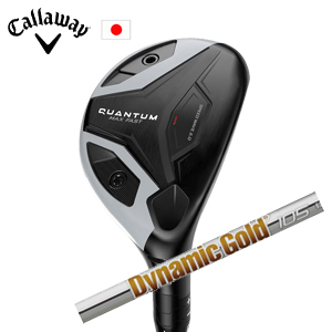 キャロウェイ QUANTUM MAX FASTユーティリティ ダイナミックゴールド95.105 トゥルーテンパー Callaway 日本仕様 特注カスタム 2026年2月発売の画像