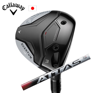 キャロウェイ QUANTUM MAXフェアウェイウッド ATTAS RX SUNRISE RED アッタス RX サンライズ レッド Callaway 日本仕様 特注カスタム 2026年2月発売の画像