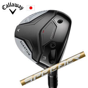 キャロウェイ QUANTUM MAXフェアウェイウッド Speeder NX GOLD スピーダーエヌエックスゴールド フジクラ Callaway 日本仕様 特注カスタム 2026年2月発売の画像